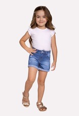 Milon SP25 G Frayed Jean Shorts
