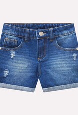Milon SP25 G Frayed Jean Shorts