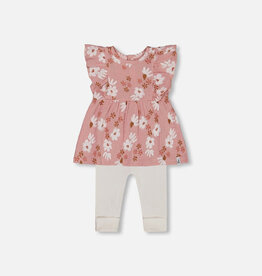 DeuxParDeux SP25 BbyG floral 2pc Set