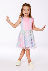 DeuxParDeux SP25 G Dress w/ Butterfly Mesh Skirt DeuxParDeux SP25 G Dress w/ Butterfly Mesh Skirt