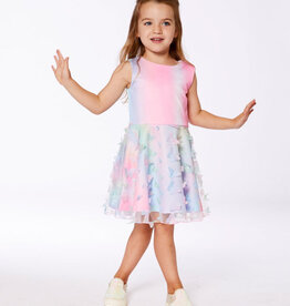 DeuxParDeux SP25 G Dress w/ Butterfly Mesh Skirt