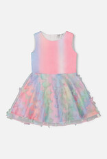 DeuxParDeux SP25 G Dress w/ Butterfly Mesh Skirt DeuxParDeux SP25 G Dress w/ Butterfly Mesh Skirt