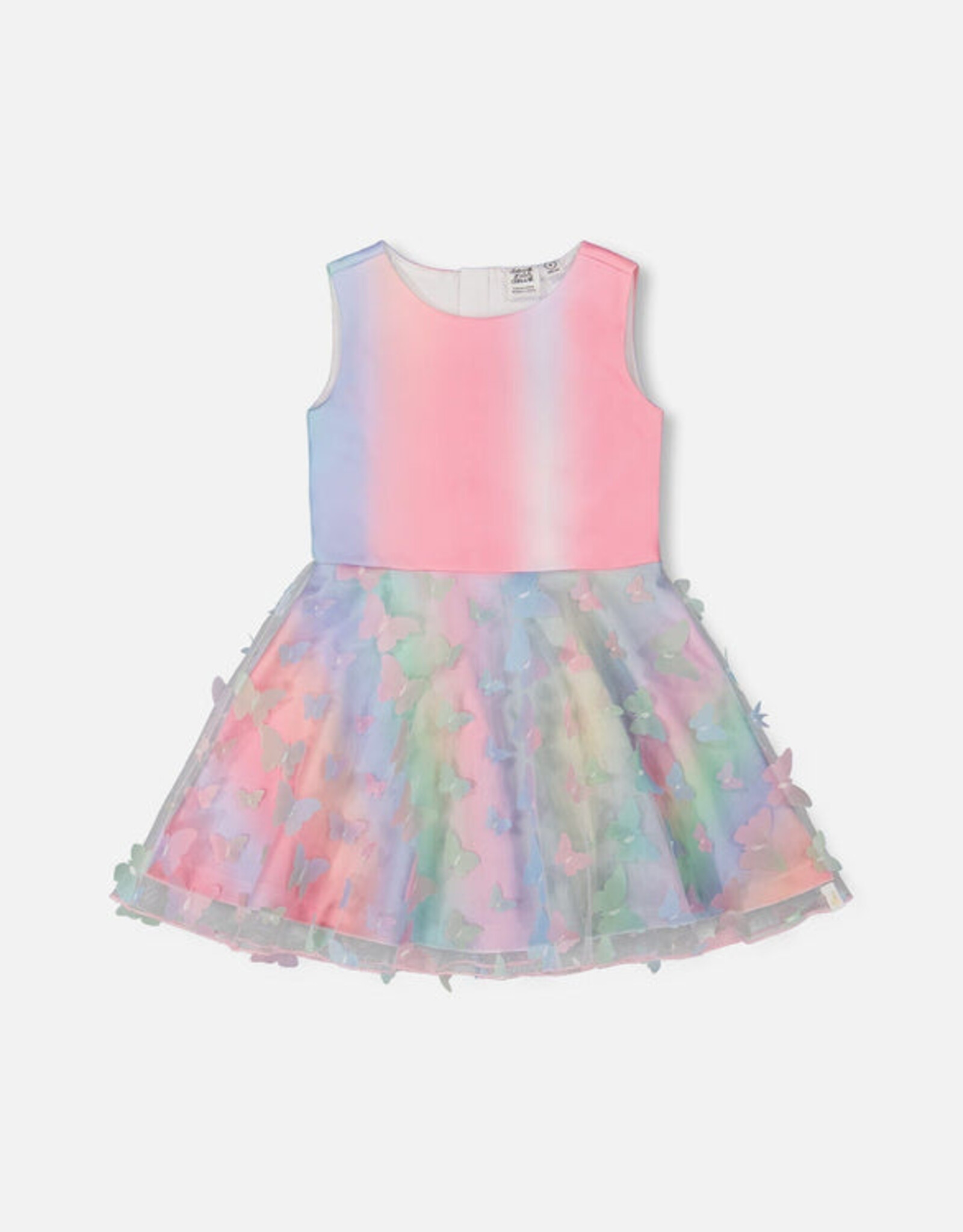 DeuxParDeux SP25 G Dress w/ Butterfly Mesh Skirt