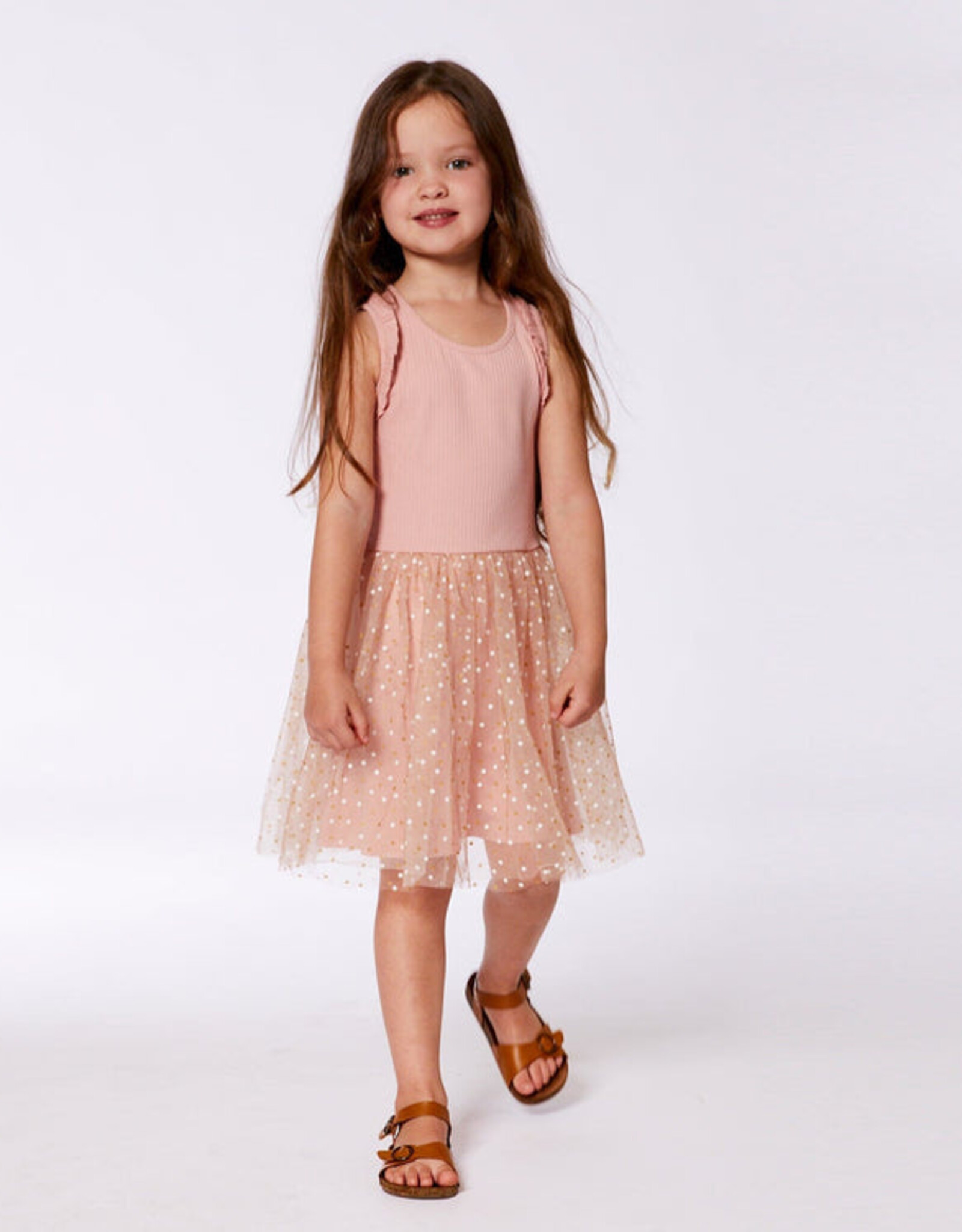 DeuxParDeux SP25 G Dress w/ Mesh Skirt