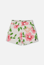 DeuxParDeux SP25 G Big Flowers Terry Shorts