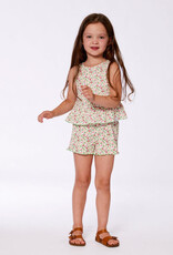DeuxParDeux SP25 G Small Flower Rib Shorts