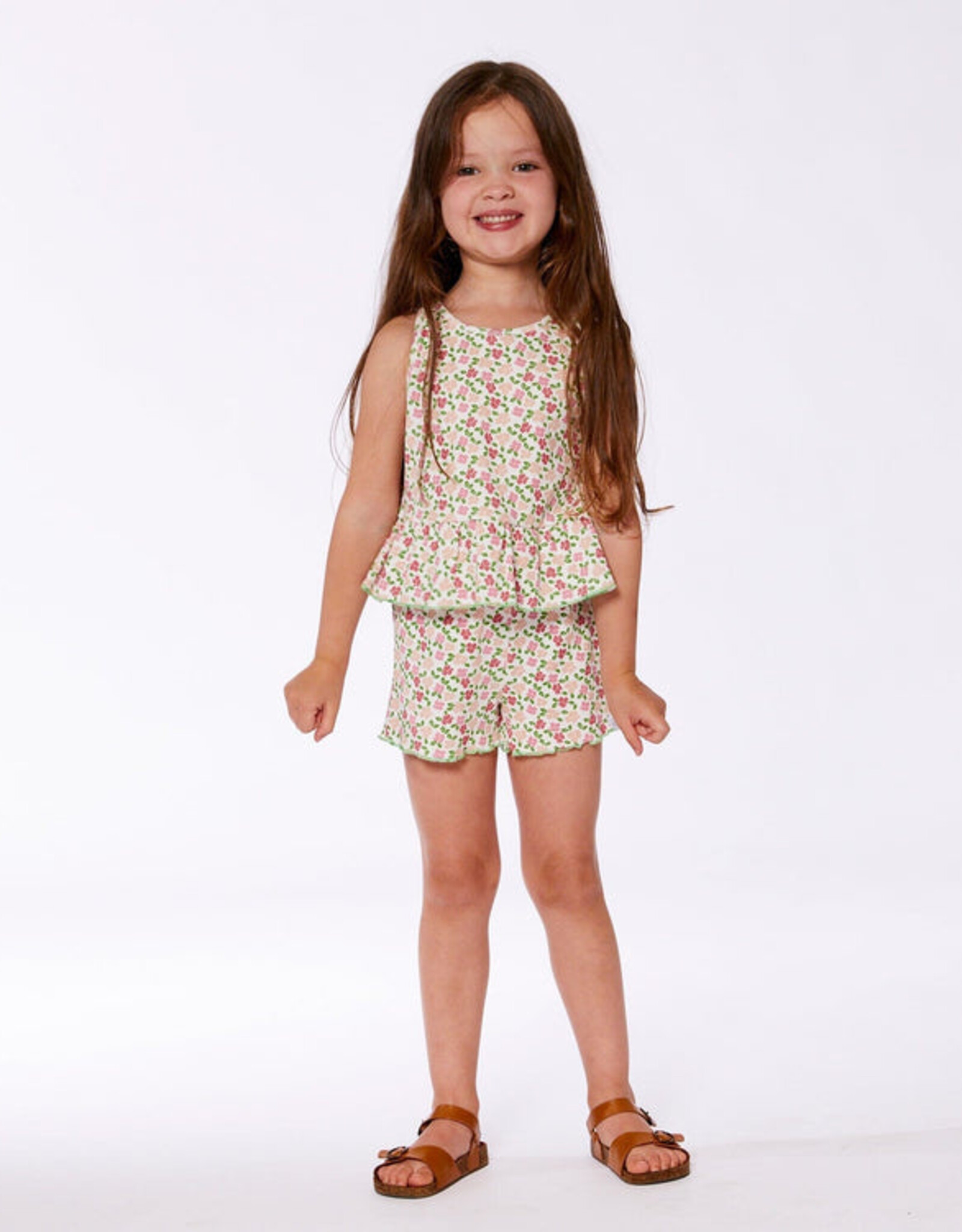 DeuxParDeux SP25 G Small Flower Tank Top