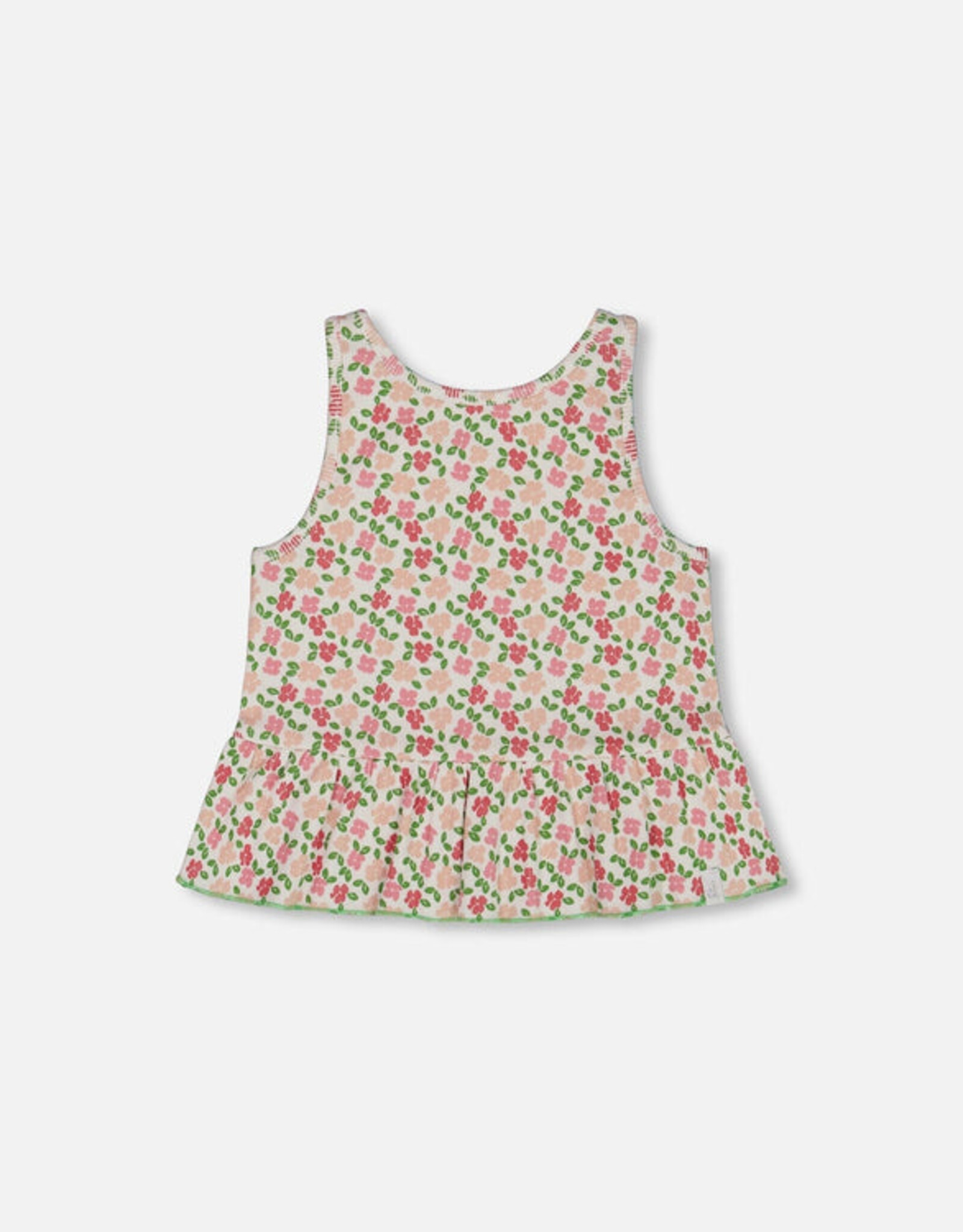 DeuxParDeux SP25 G Small Flower Tank Top
