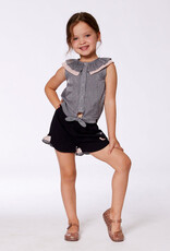 DeuxParDeux SP25 G Sleeveless Top w/Front Tie