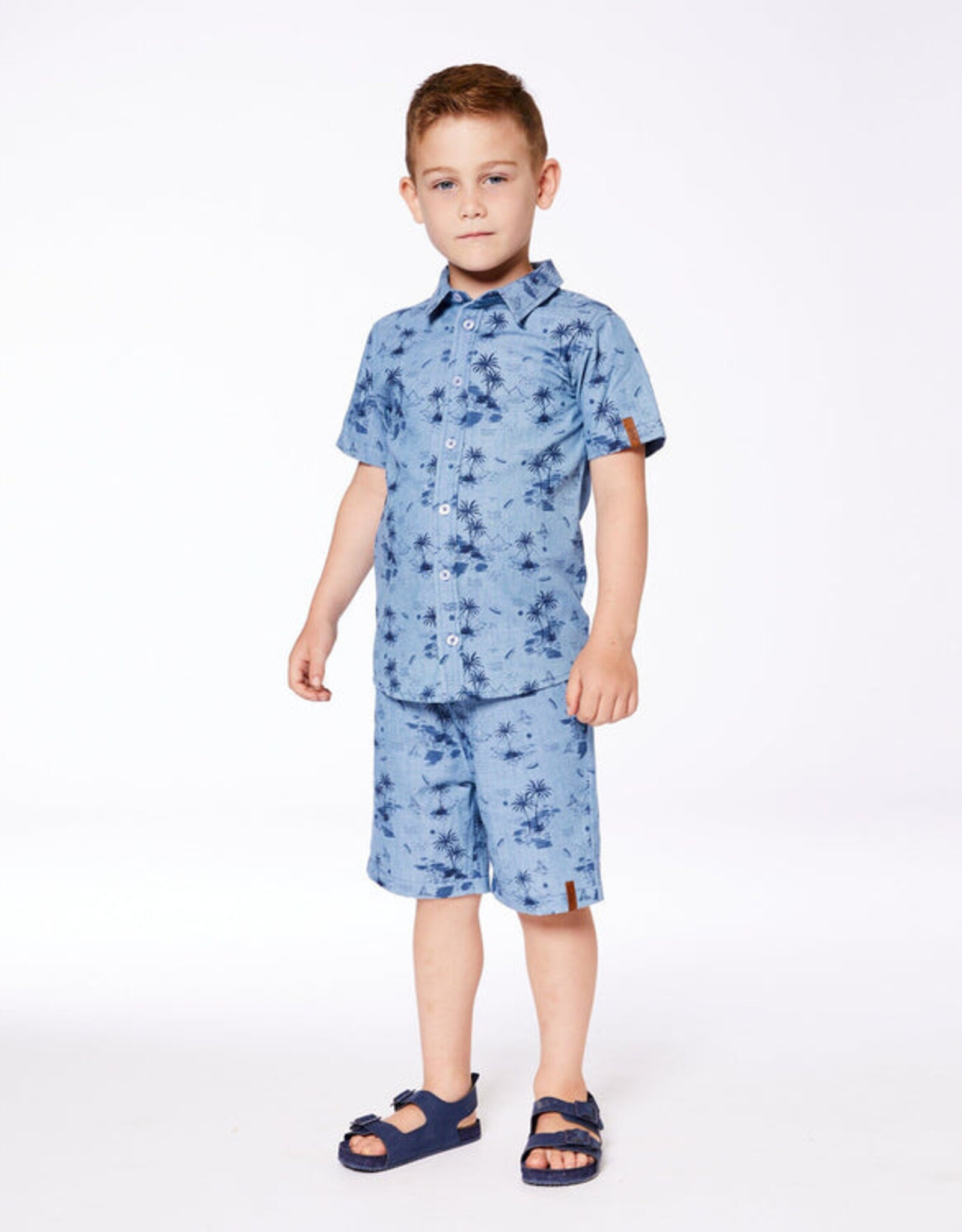 DeuxParDeux SP25 B Island SS Shirt