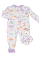 Silkberry SP25 BbyG Boho Surf Ruffle Sleeper