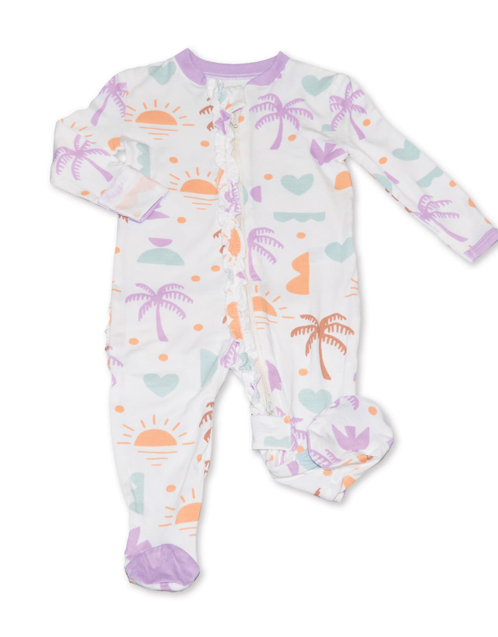 Silkberry SP25 BbyG Boho Surf Ruffle Sleeper