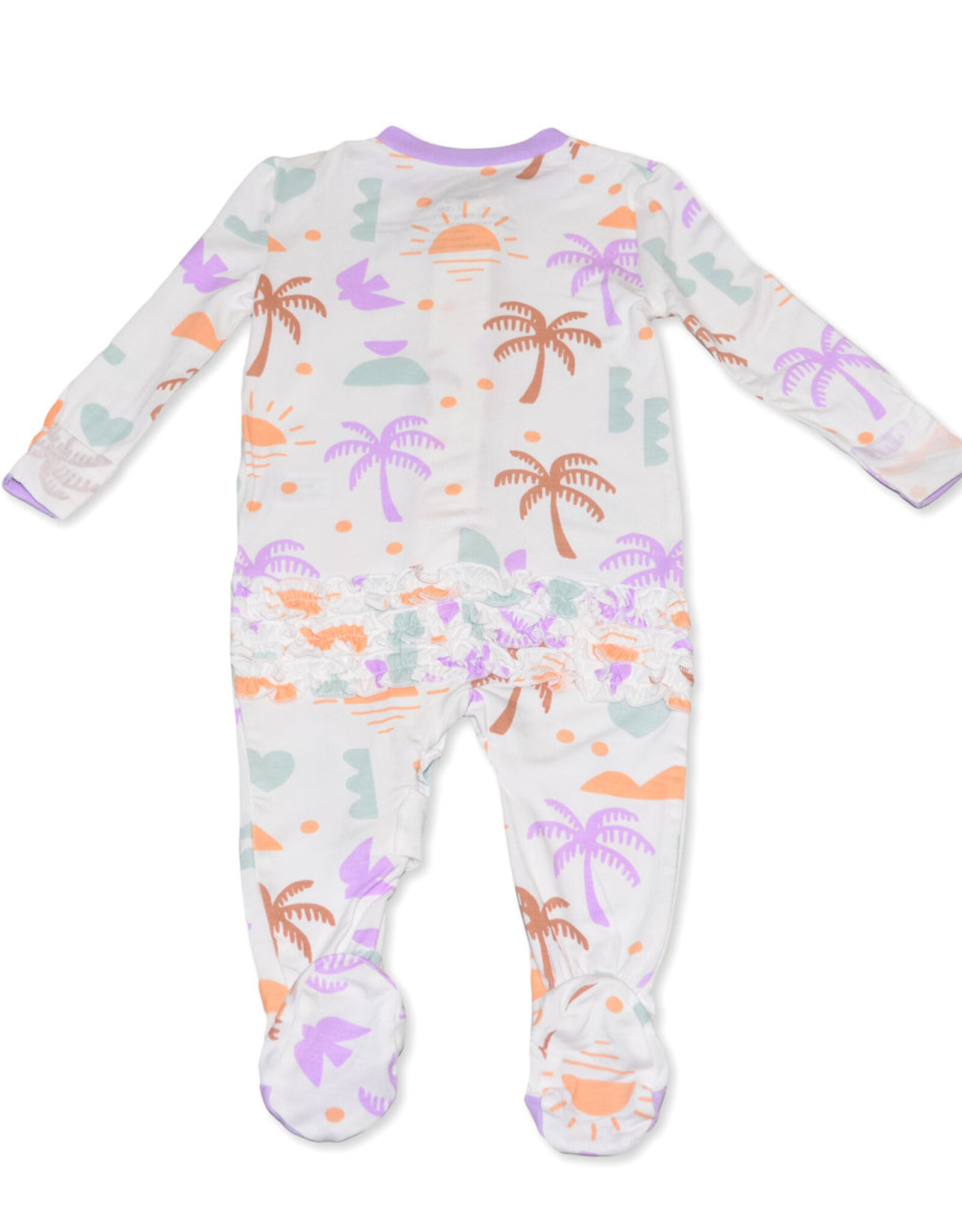 Silkberry SP25 BbyG Boho Surf Ruffle Sleeper
