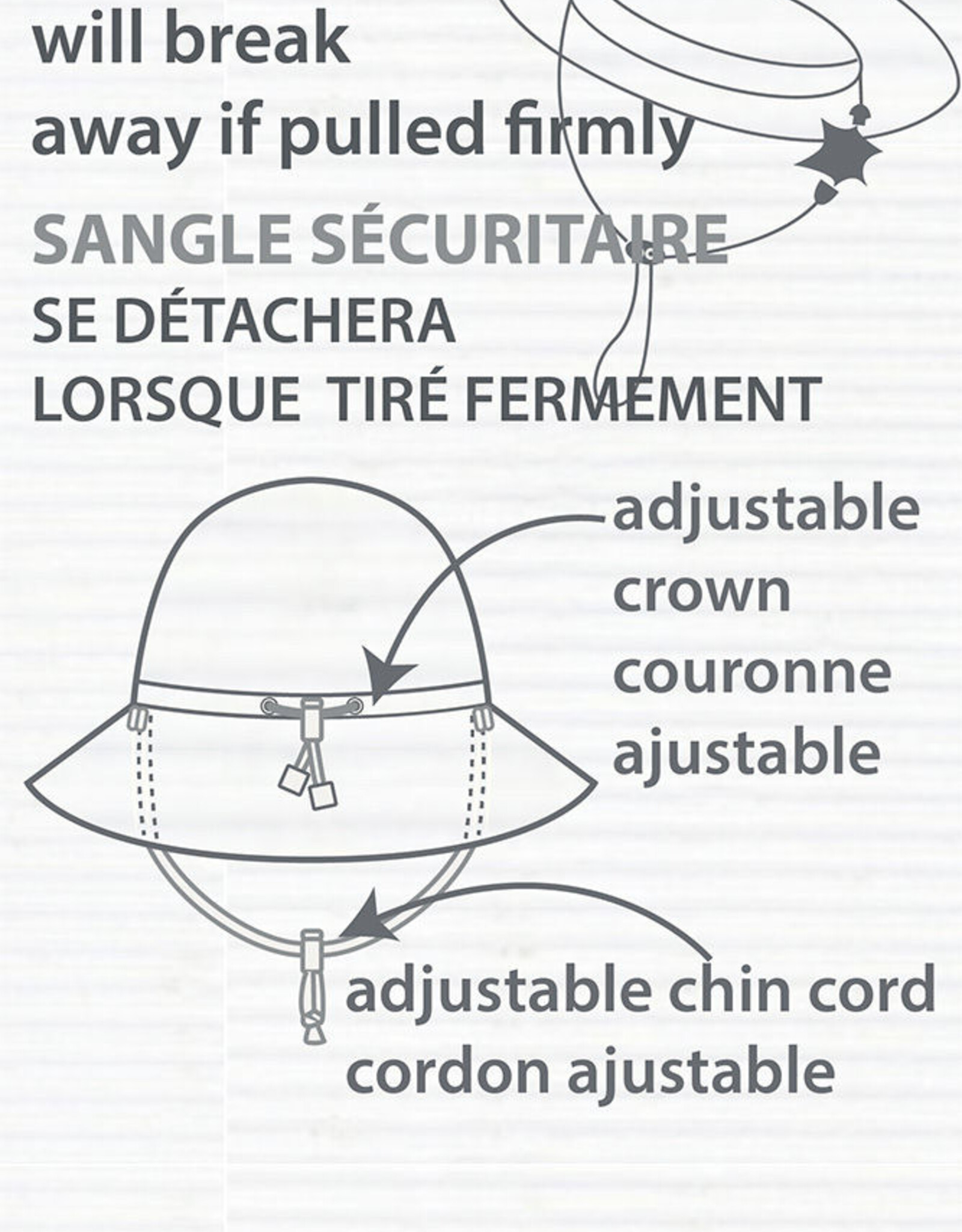 CaliKids SP25 SunHat 50+UPF