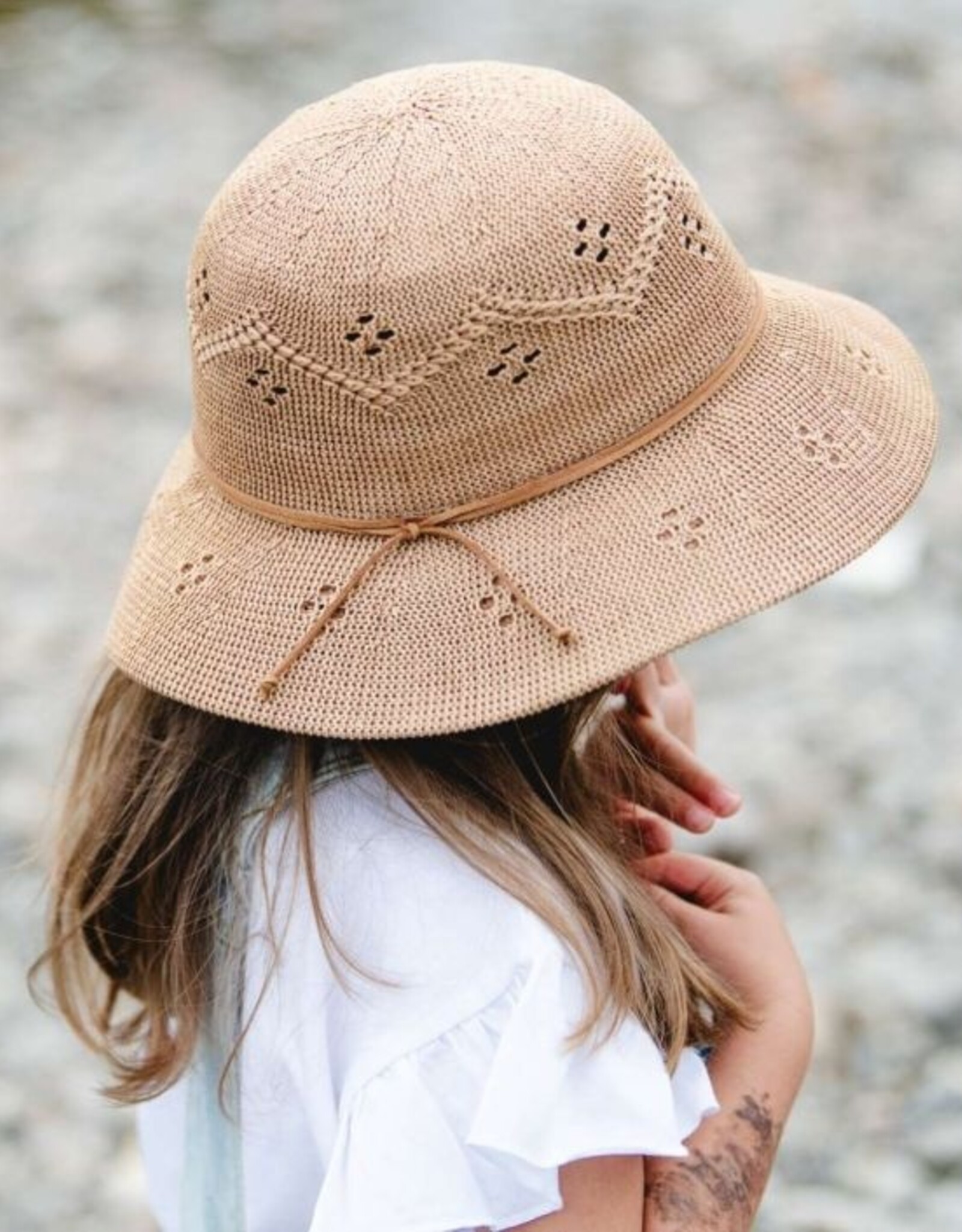 CaliKids SP25 Straw Beach Hat