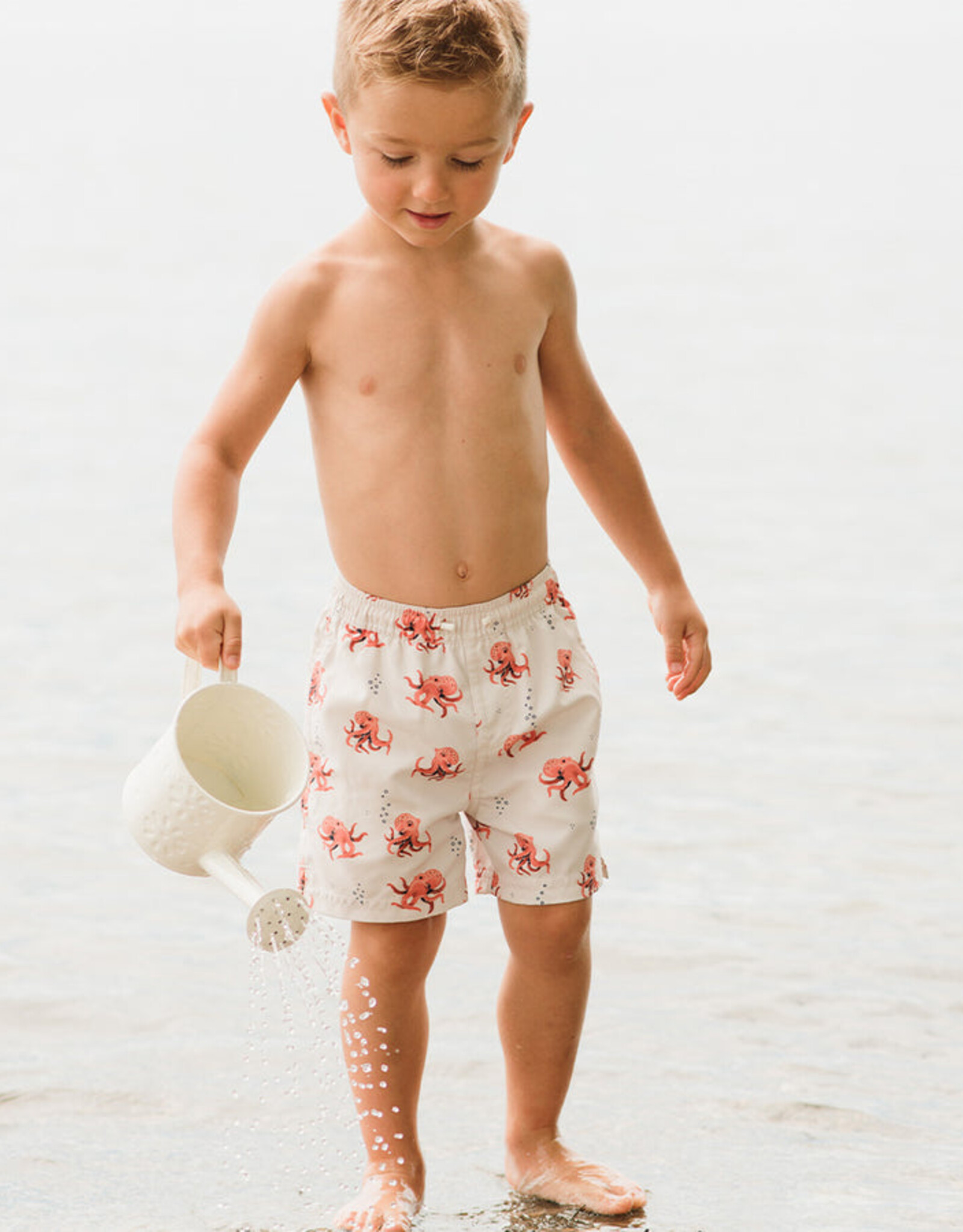 Petit Lem SP25 B Octopus Swim Trunks