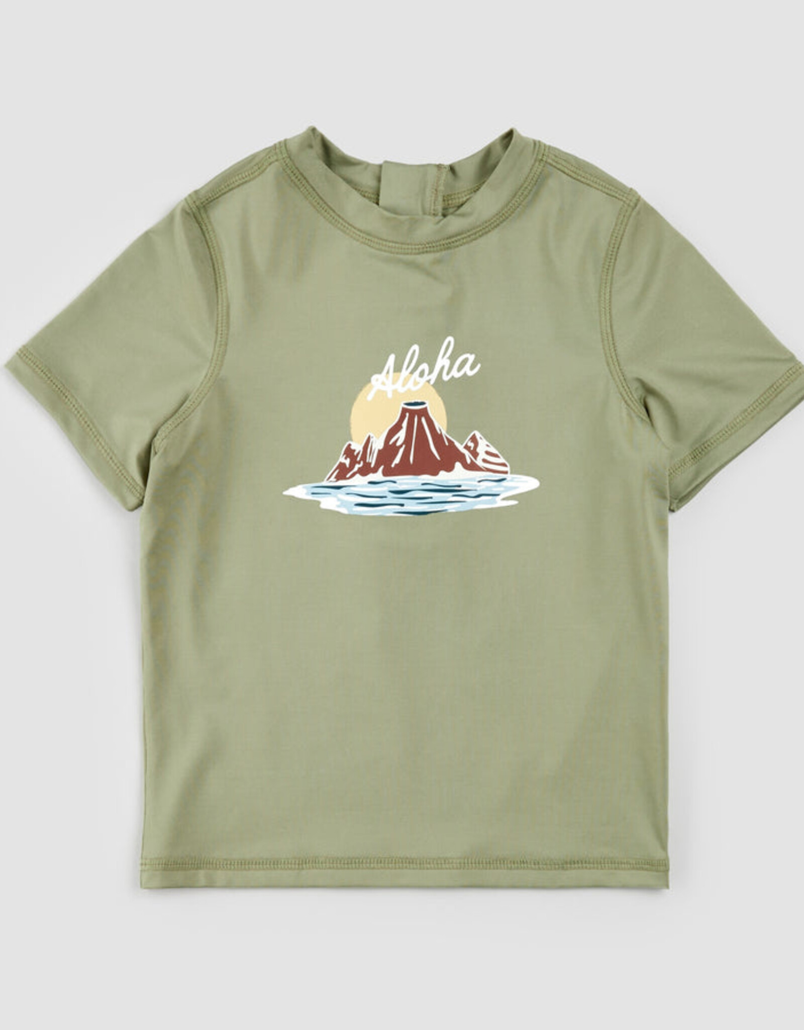 Miles SP25 B Aloha Rash Top SS