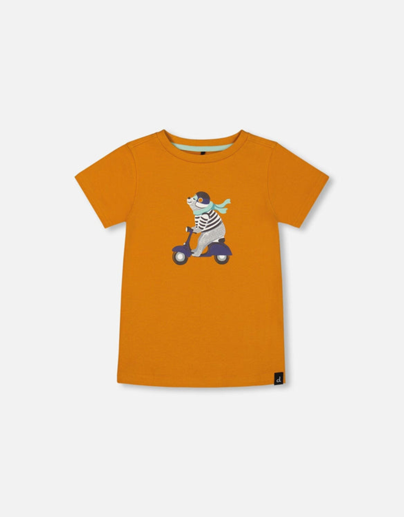 DeuxParDeux SP25 B Bear on Vespa T-Shirt