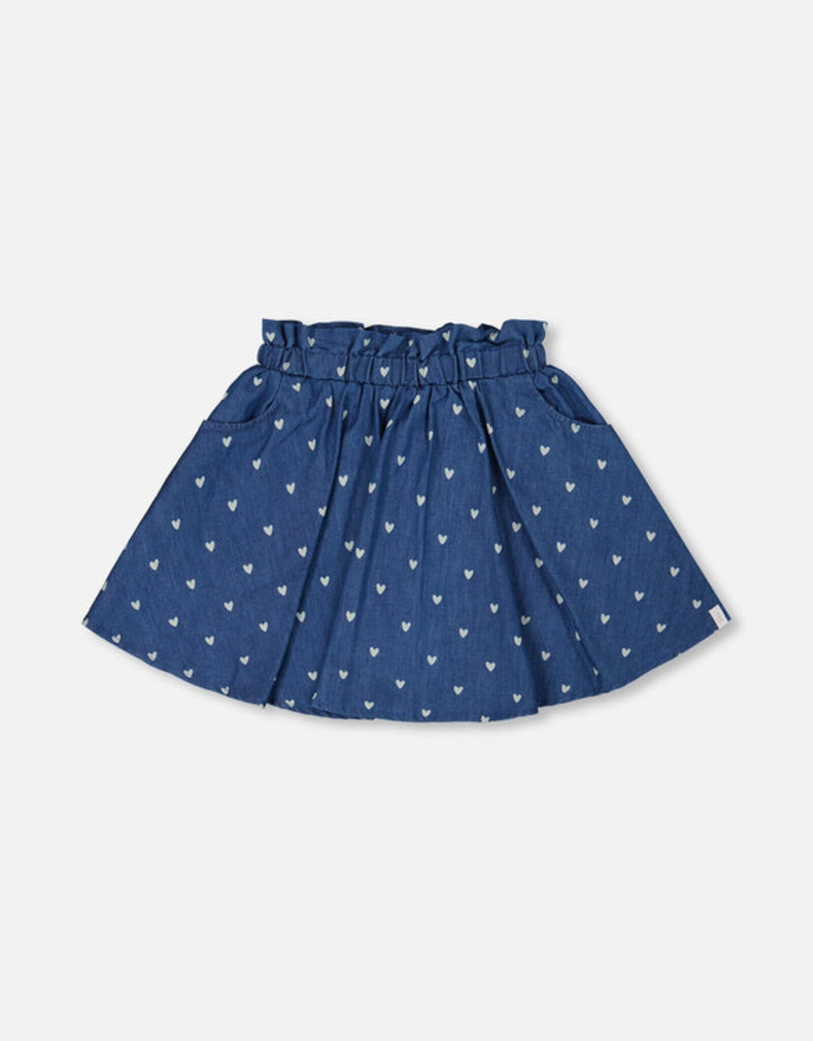 DeuxParDeux SP25 G Heart Print Skort