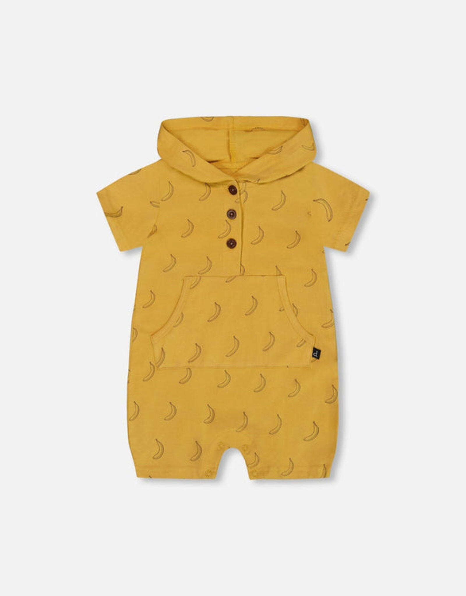 DeuxParDeux SP25 Bby Banana Hooded Romper