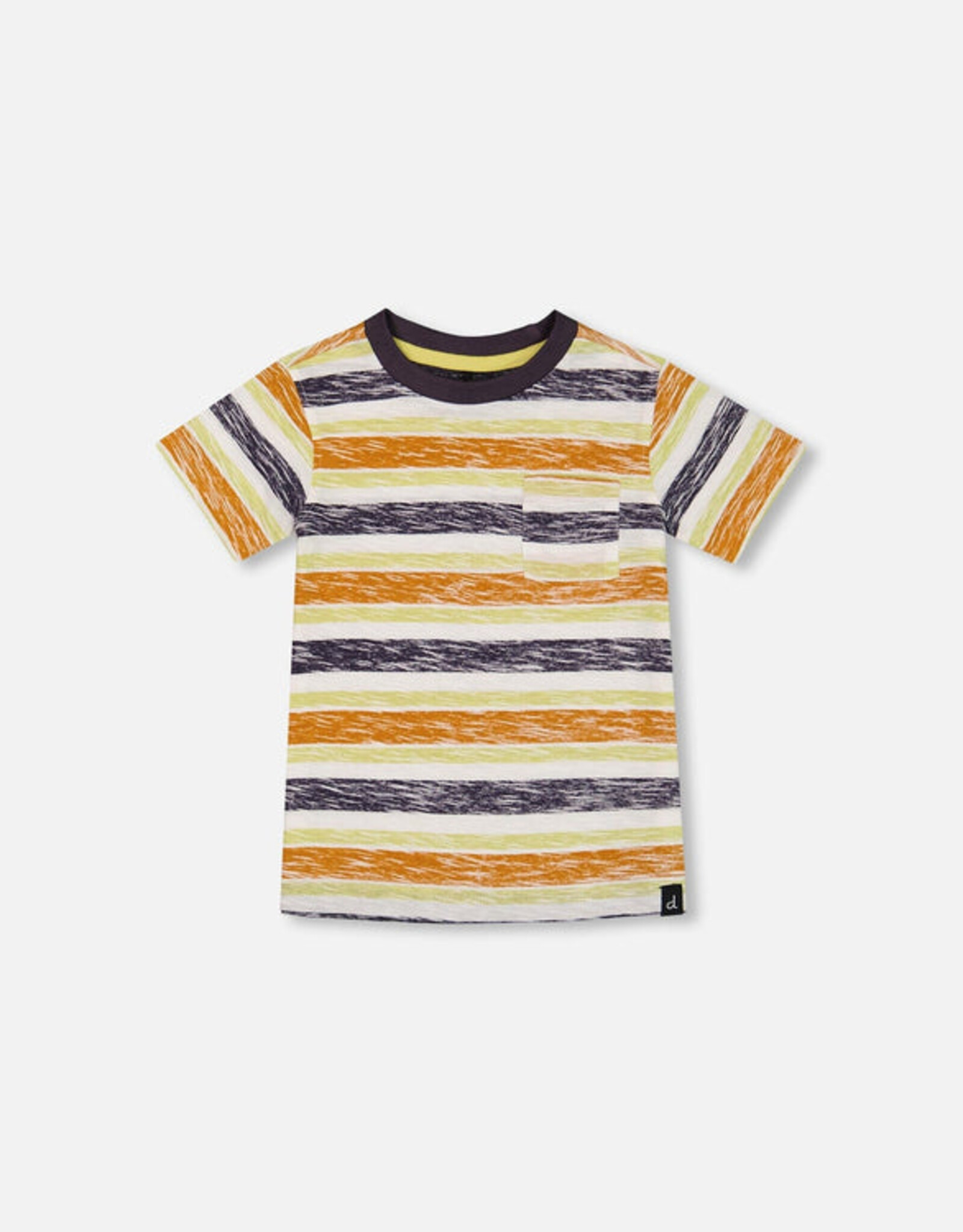 DeuxParDeux SP25 B Striped T-Shirt
