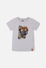 DeuxParDeux SP25 B Dogs on Moped T-Shirt