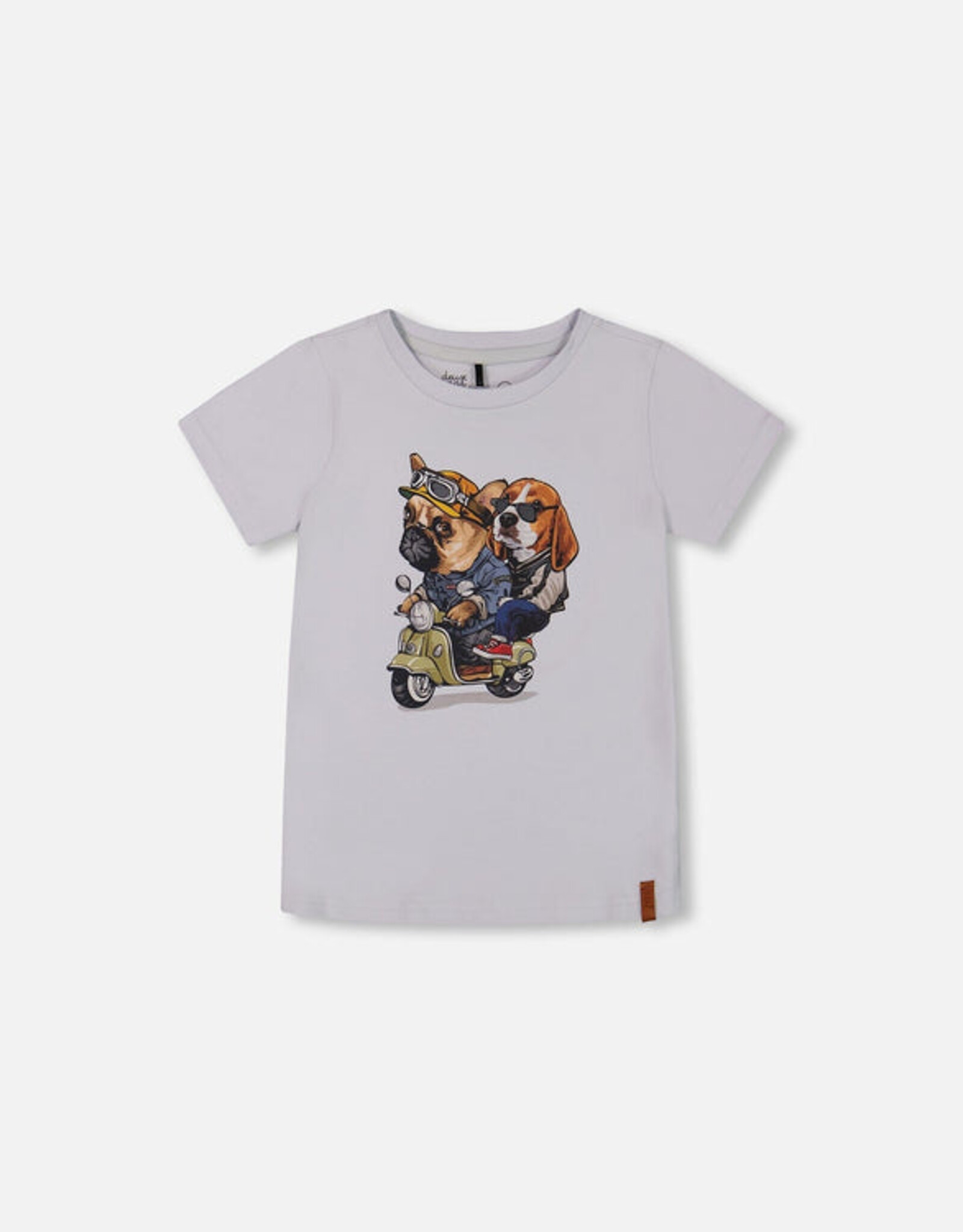 DeuxParDeux SP25 B Dogs on Moped T-Shirt