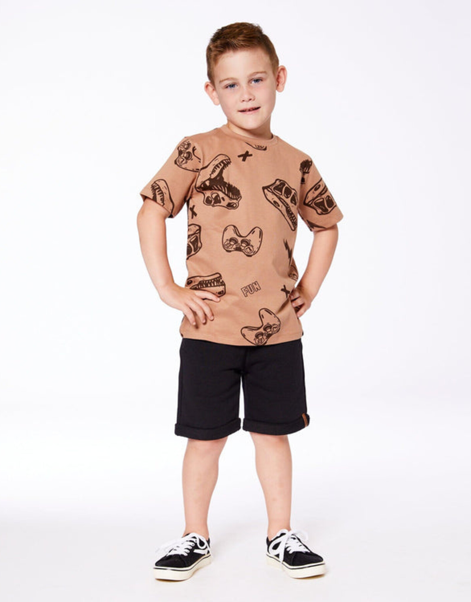 DeuxParDeux SP25 B Dino Skull T-Shirt