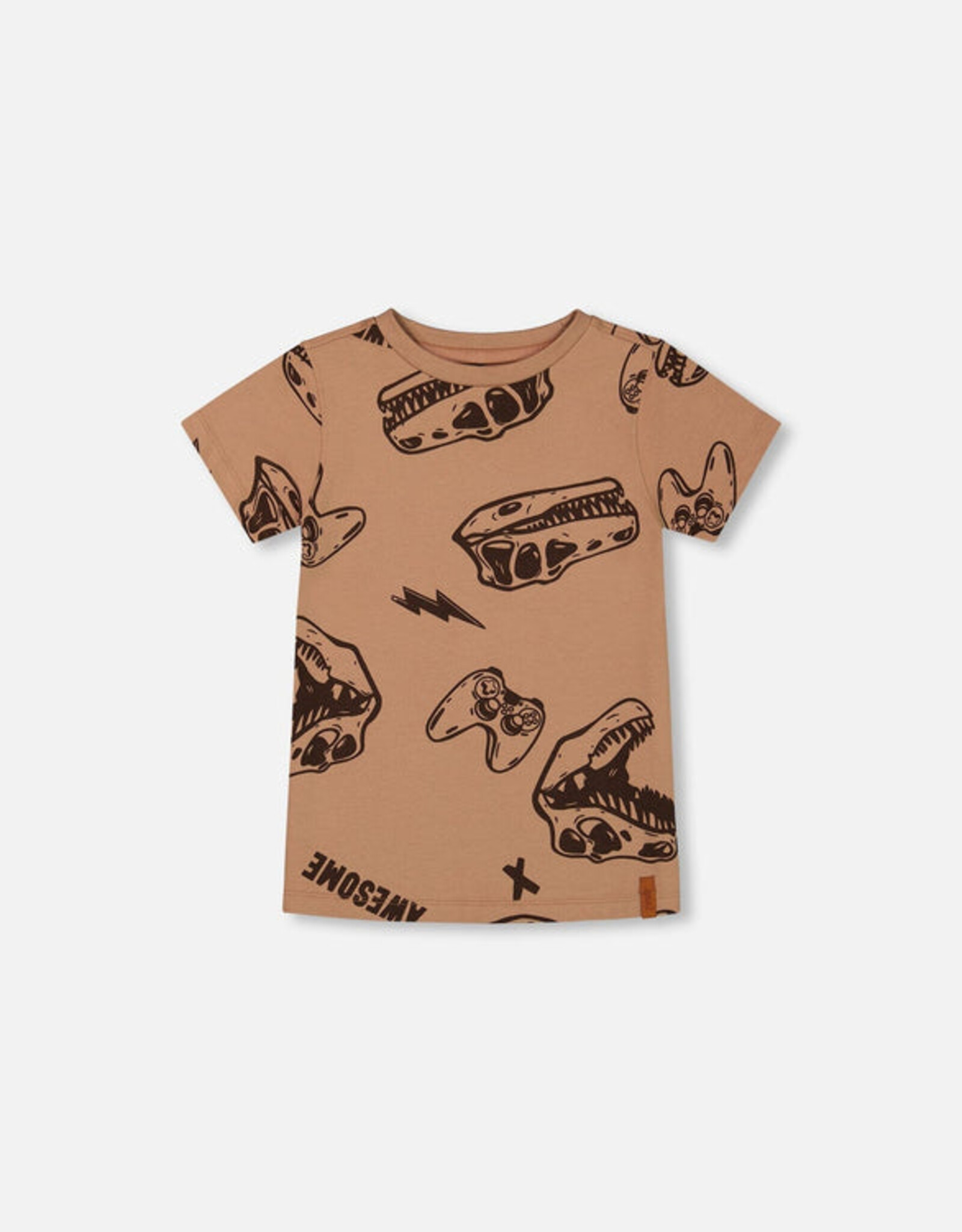 DeuxParDeux SP25 B Dino Skull T-Shirt