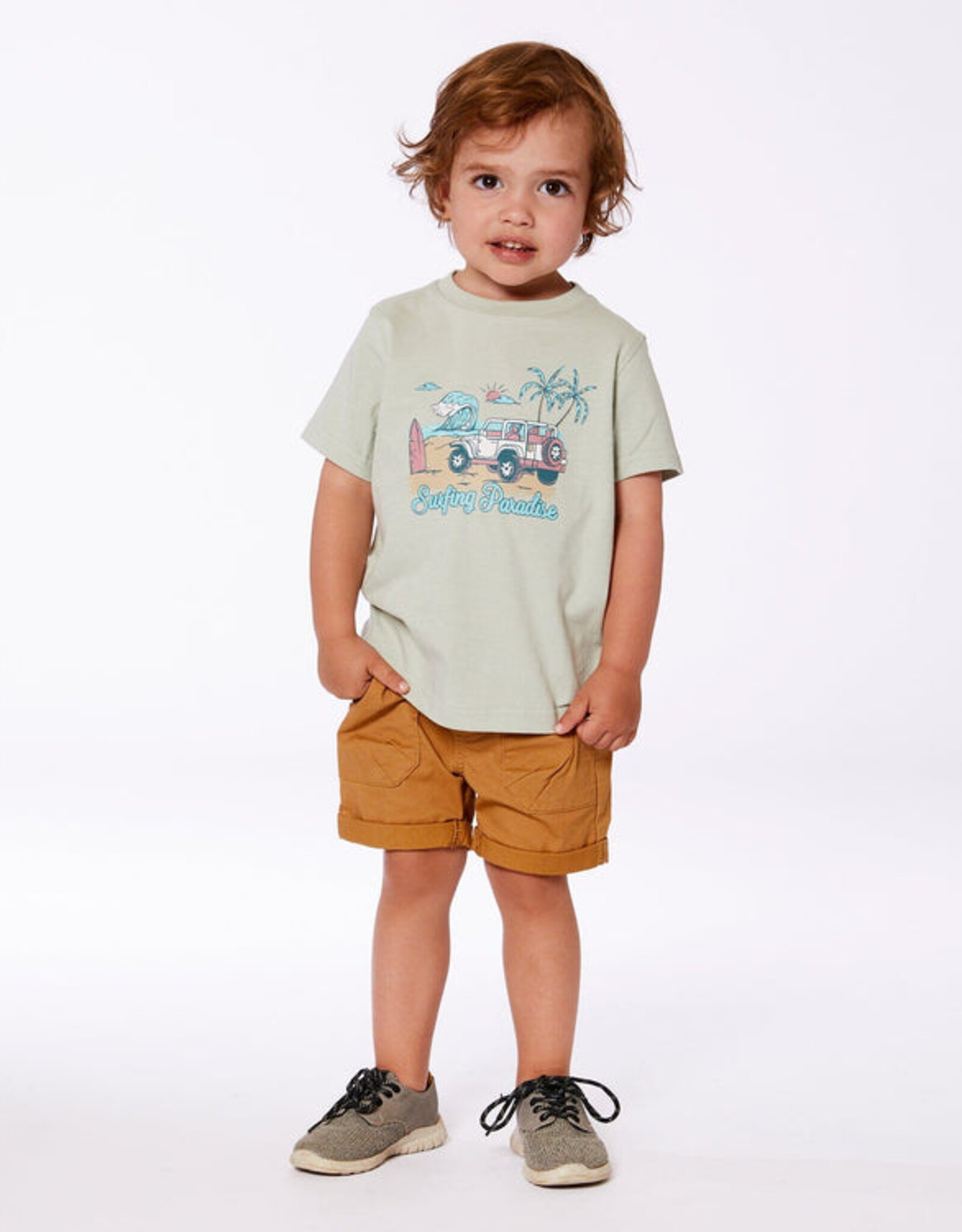 DeuxParDeux SP25 B Surfing T-Shirt