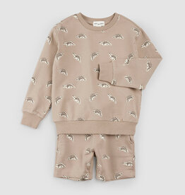 Miles SP25 BbyB Dino Sweat Short Set