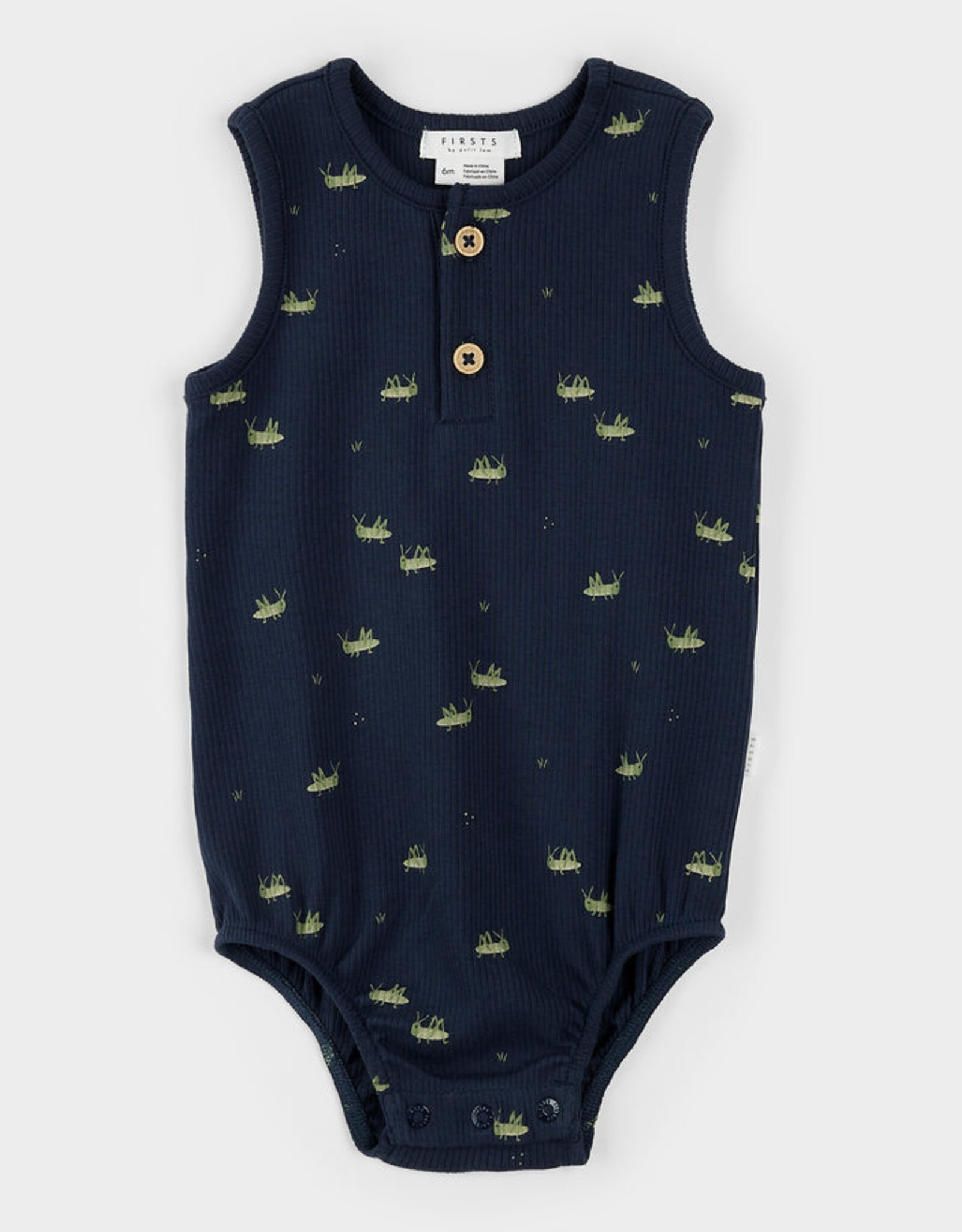 Petit Lem SP25BbyBGrashopRomper