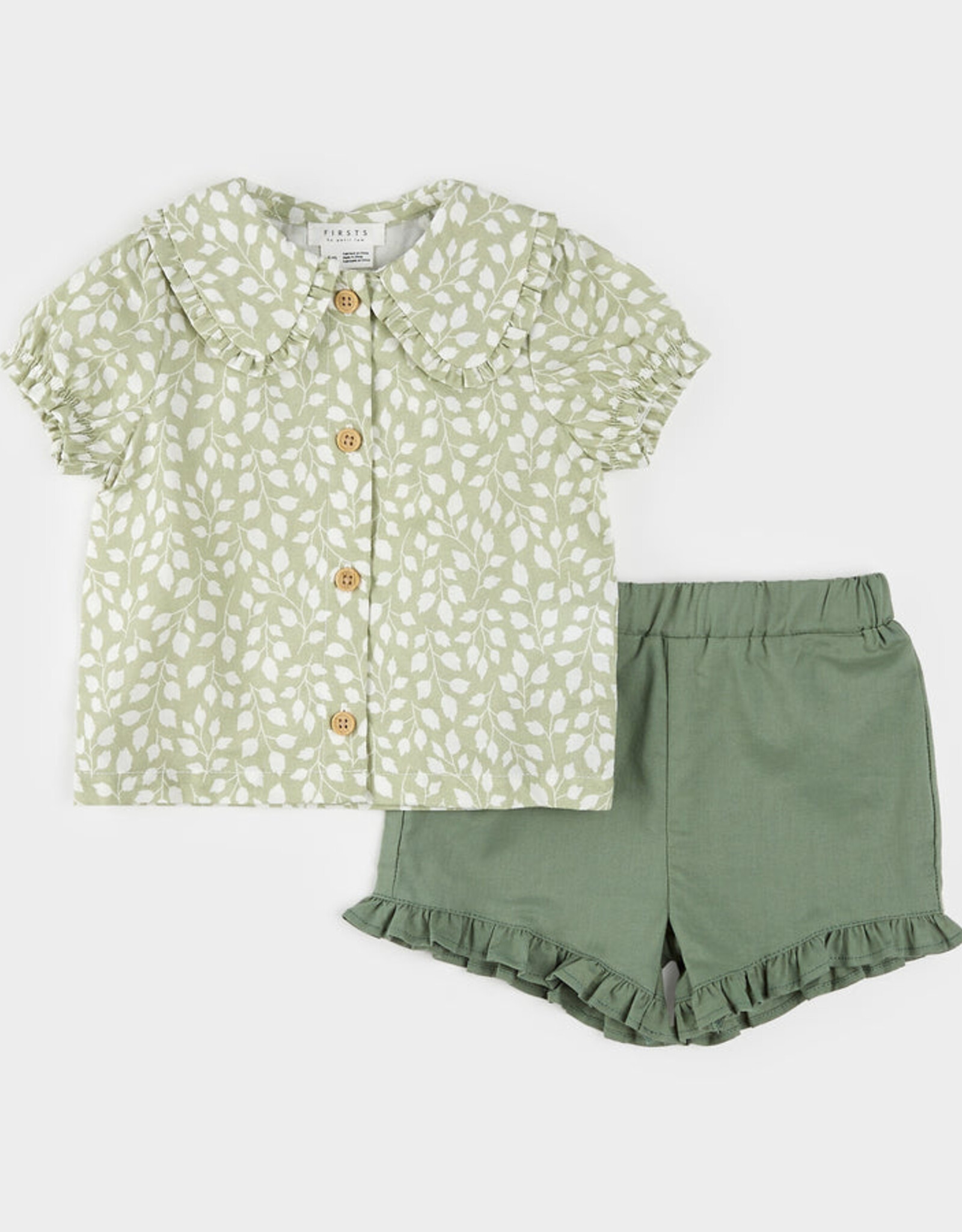 Petit Lem  SP25 BbyG 2Pc Short Set