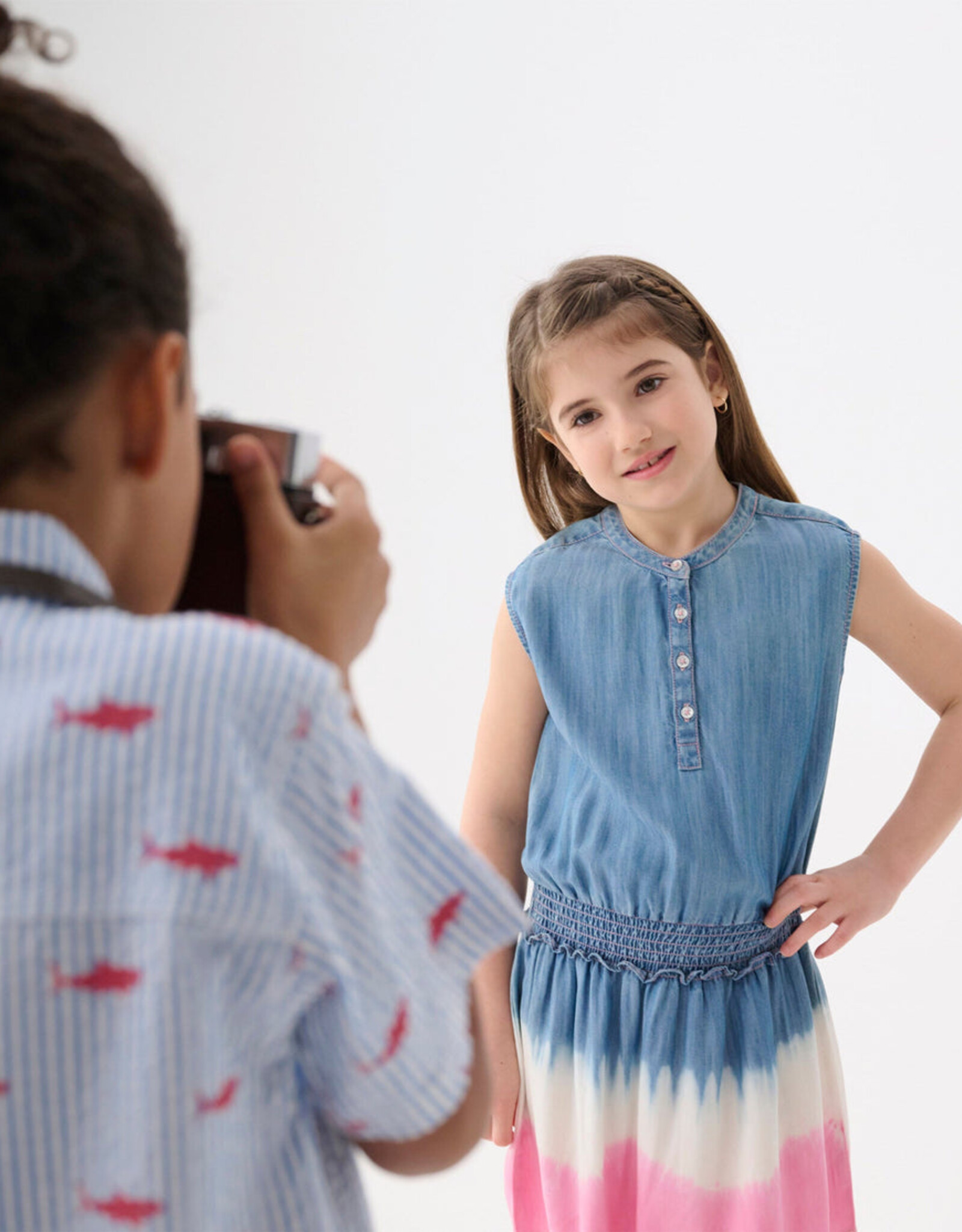 Hatley SP25 G Dip Dye Waist Dress