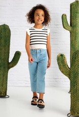 Mayoral SP25 G Stripe Ribbed Top