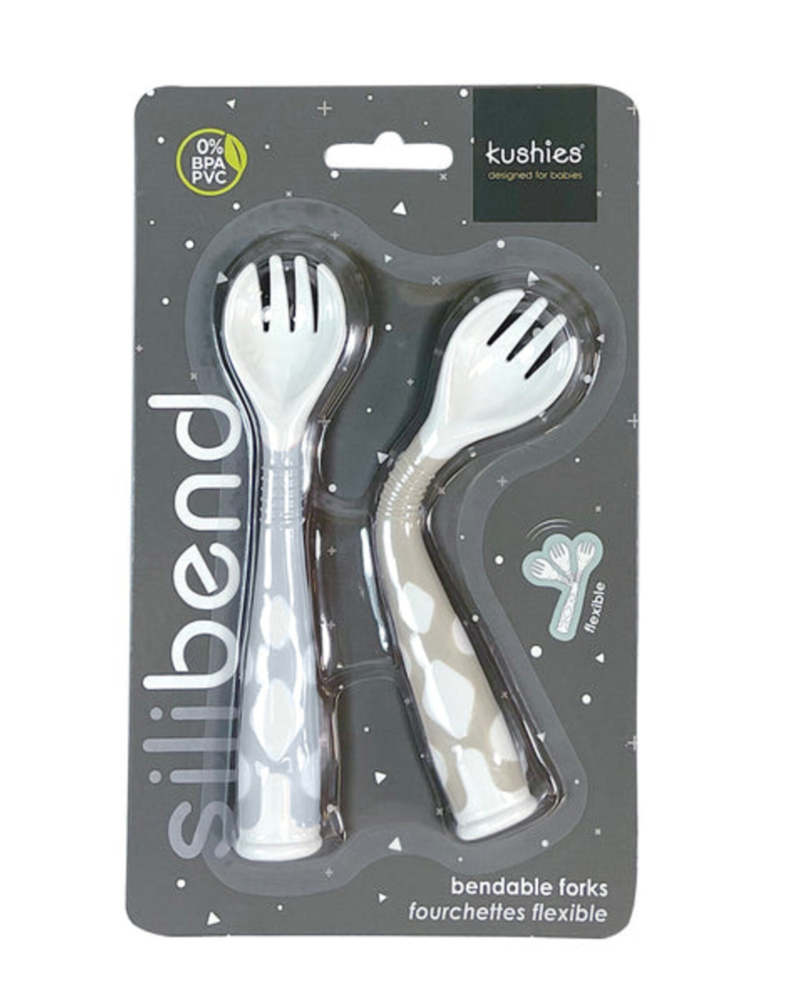 Kushies SiliBend Fork Set