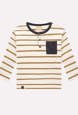 Milon FA25 B Stripe Top w/Pocket