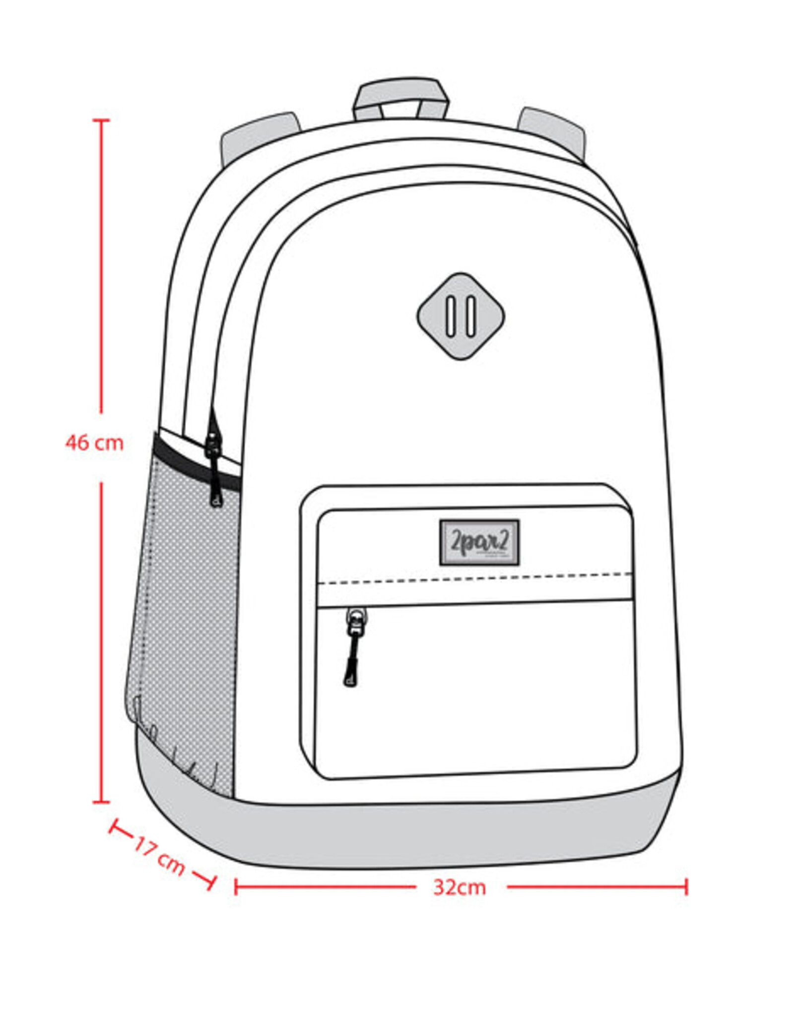 DeuxParDeux FA25 Kid Backpack - Assorted