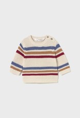 Mayoral FA25 BbyB Stripe Sweater Mayoral FA25 BbyB Stripe Sweater