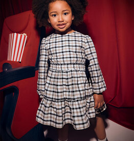 Mayoral FA25 G Plaid Dress