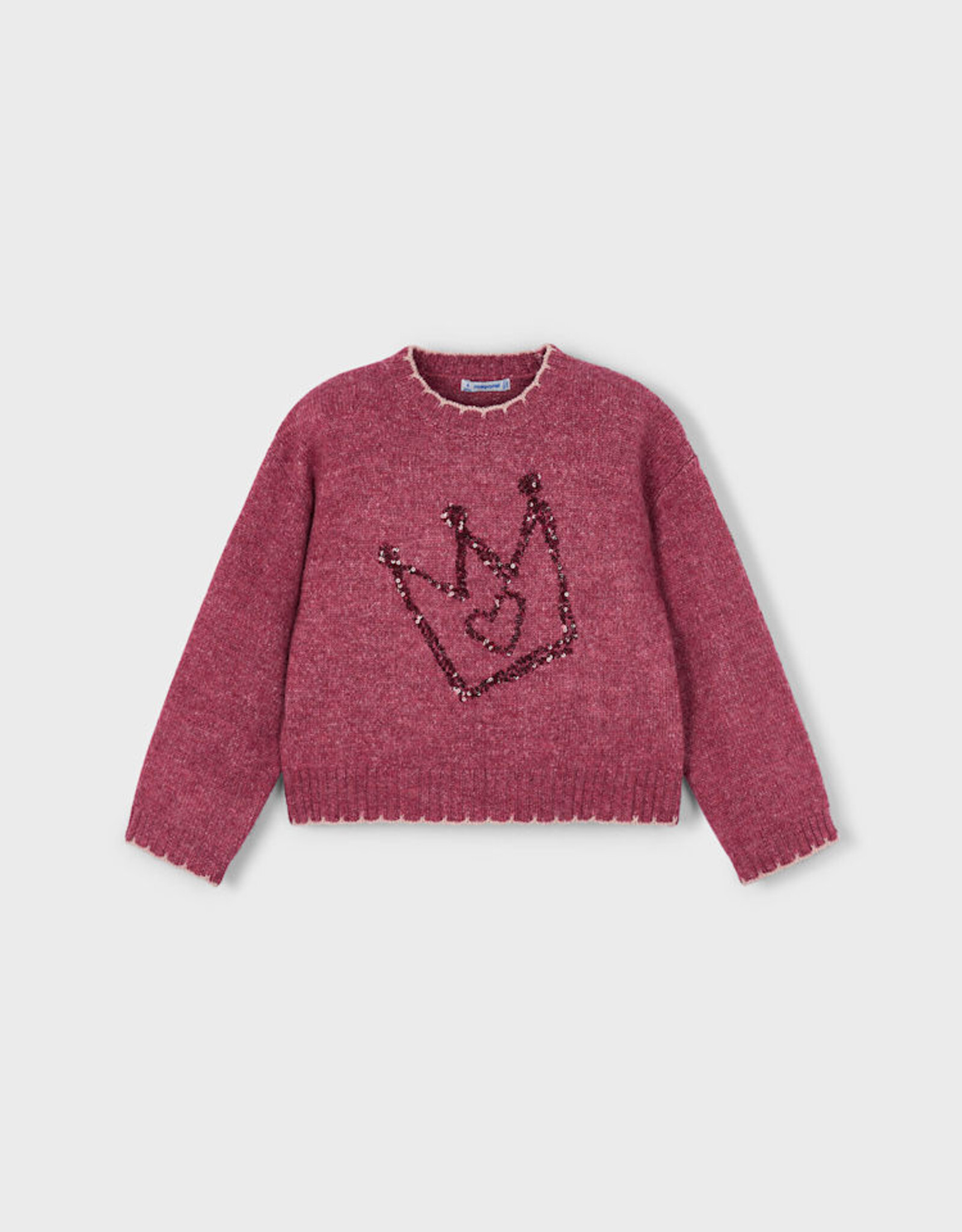 Mayoral FA25 G Sequin Knit Sweater