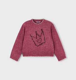 Mayoral FA25 G Sequin Knit Sweater