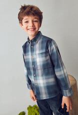Mayoral FA25 B Plaid Button Shirt