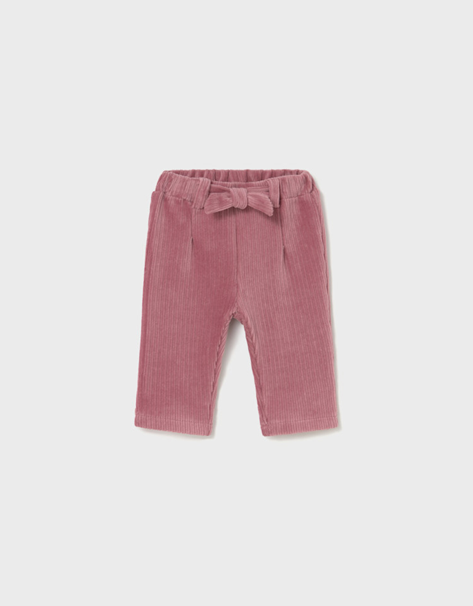 Mayoral FA25 BbyG Cord Pant w/Bow