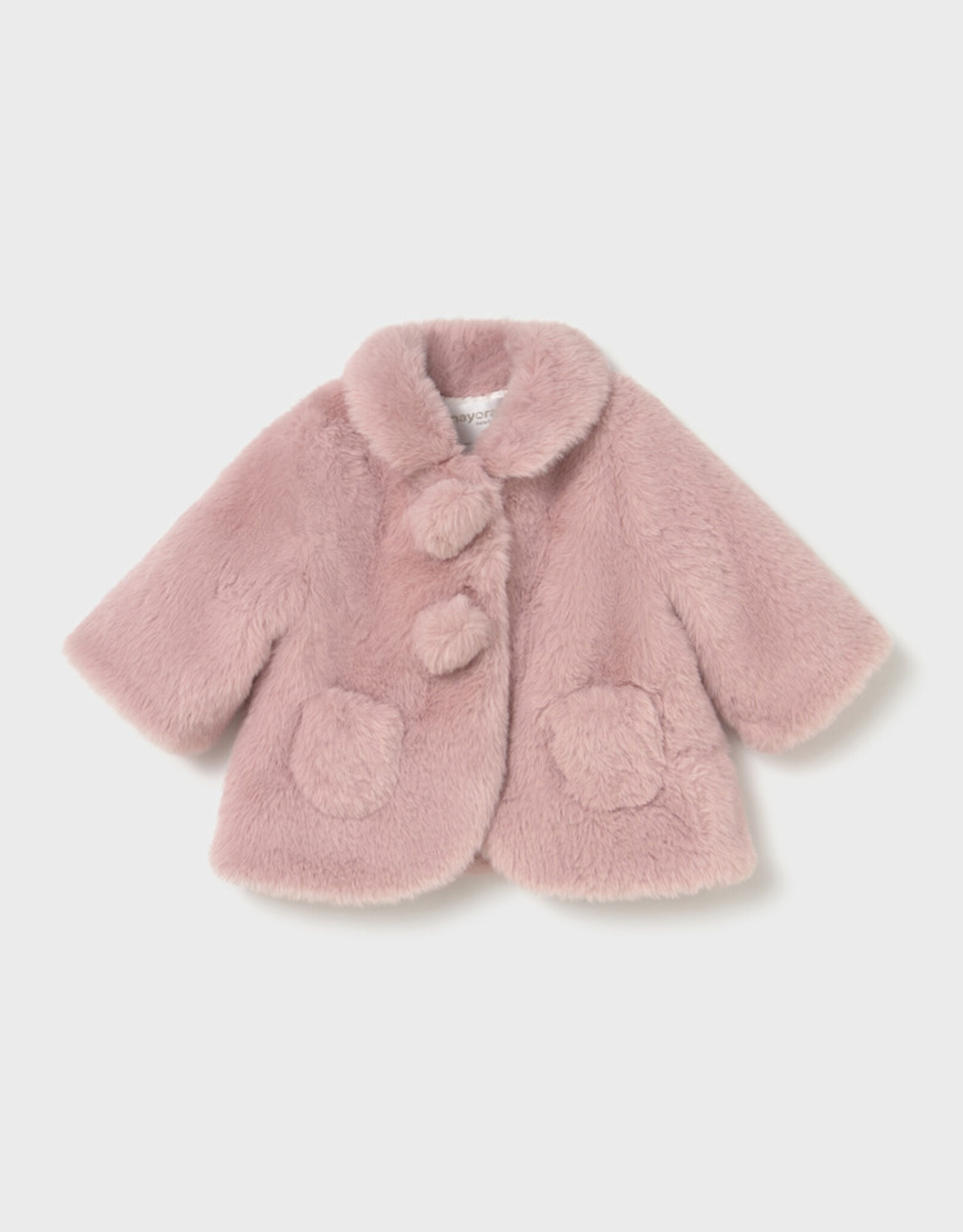 Mayoral FA25 BbyG Faux Fur Coat