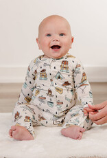 Moon Fruit FA25 Zip Sleepers - Assorted Print Moon Fruit FA25 Zip Sleepers - Assorted Print