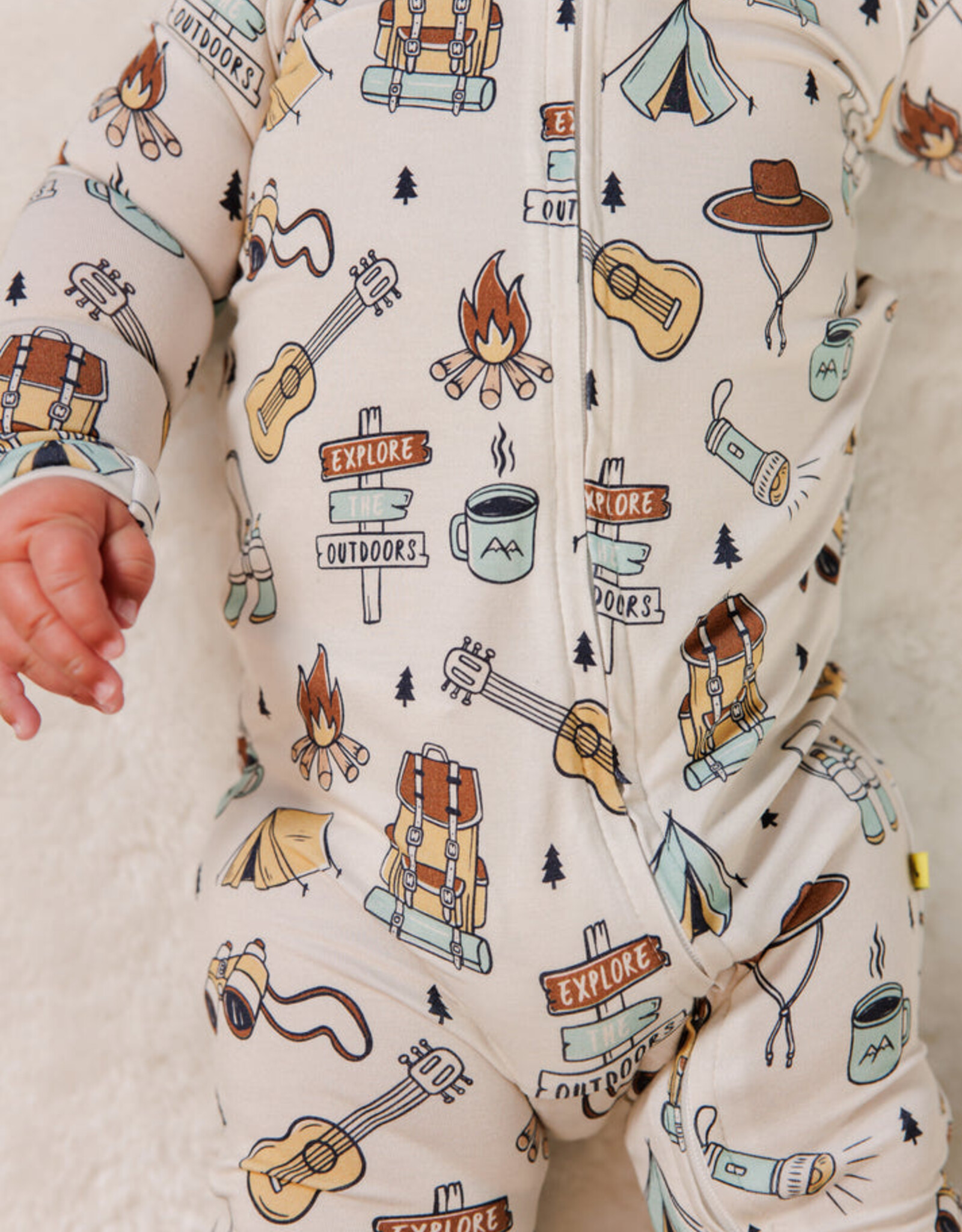 Moon Fruit FA25 Zip Sleepers - Assorted Print