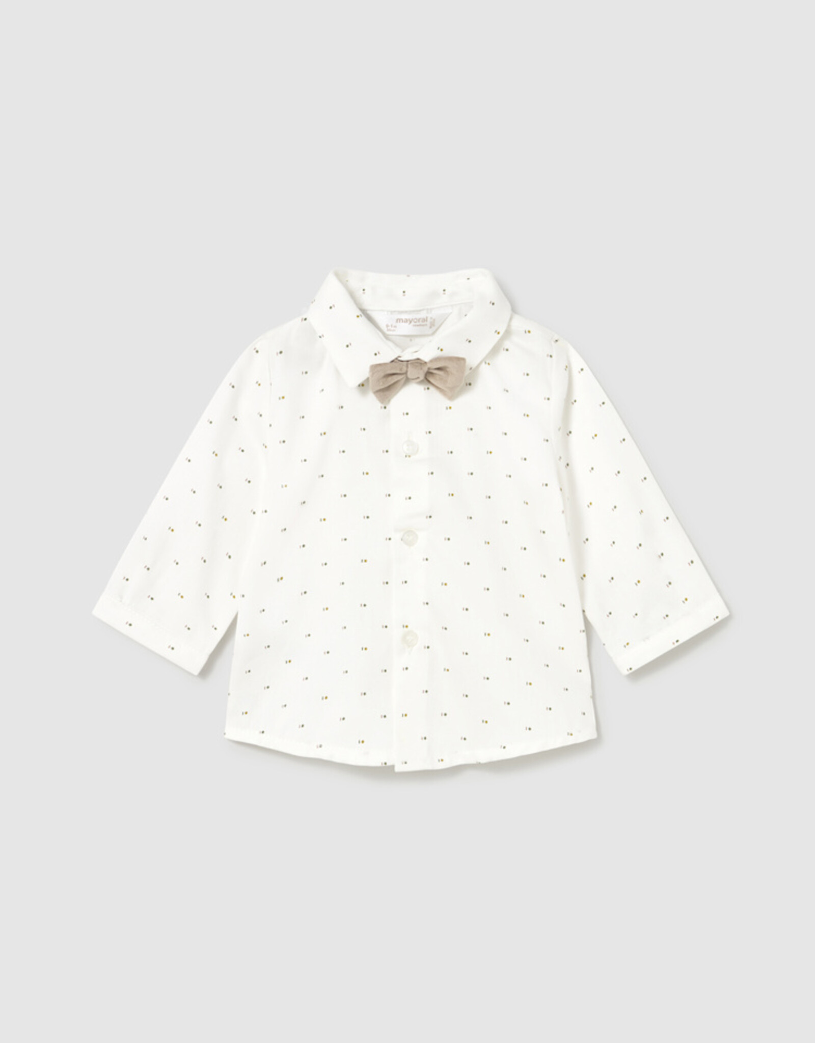 Mayoral FA25 BbyB Shirt w/BowTie