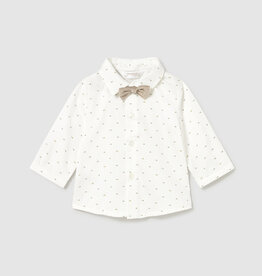 Mayoral FA25 BbyB Shirt w/BowTie