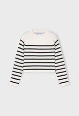 Mayoral FA25 G Knit Stripe LS Top